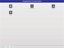 Tablet Screenshot of hempsteadschools.org